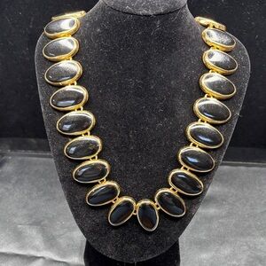 Elegant Black and Gold Necklace
